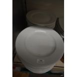 ~30 Plain White Plates