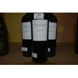 Three Bottles of F. Stephen Miller Red Wine