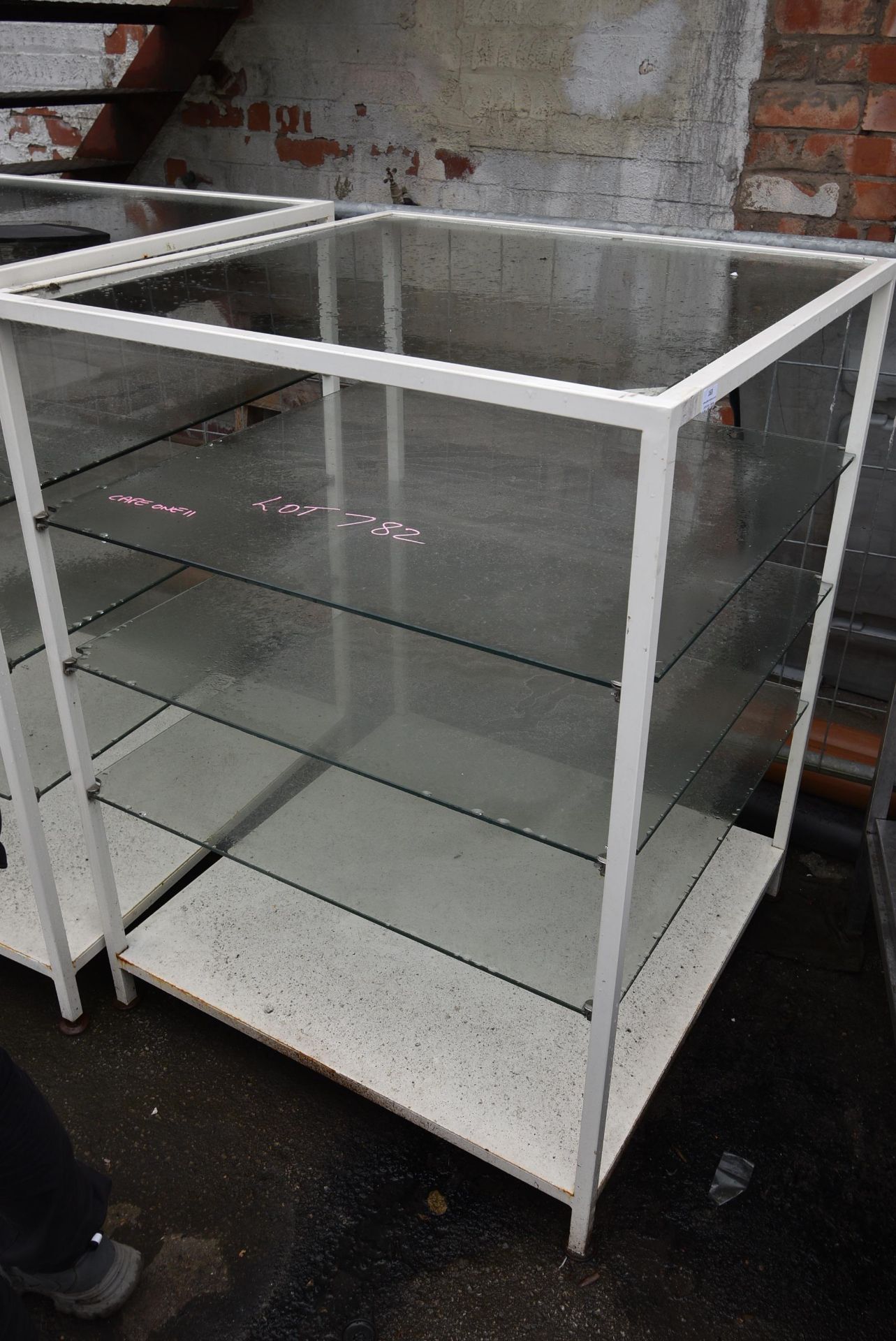 *Two Four Tier Glass Display Units - Image 2 of 2