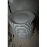 *~14 Plain White Oval Dishes