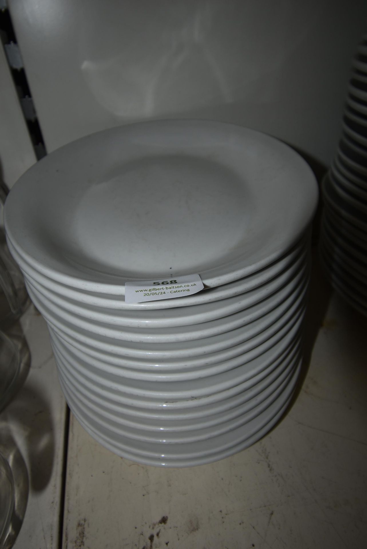 *~14 Plain White Oval Dishes