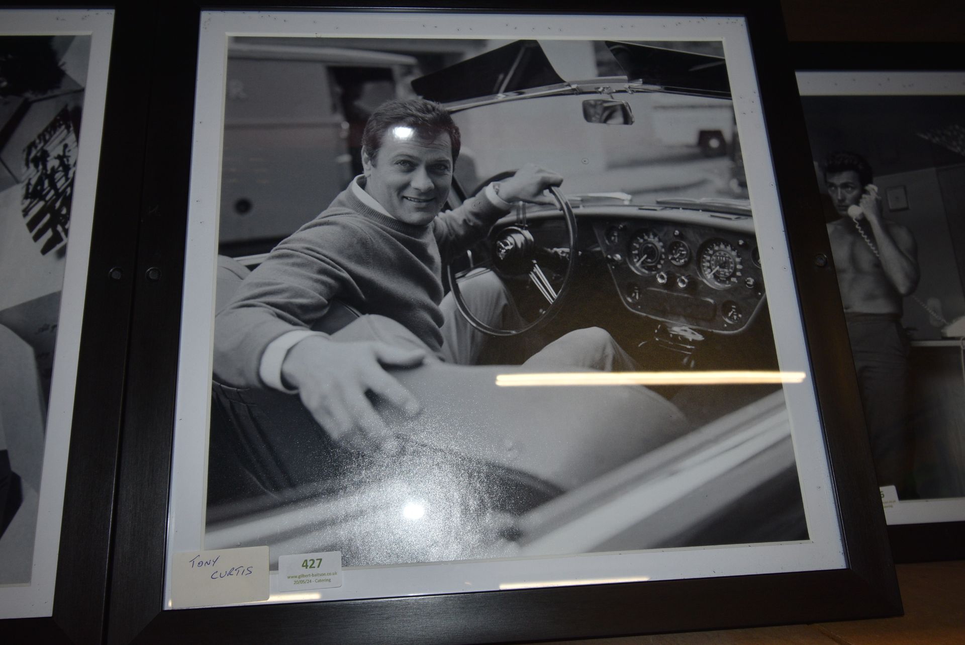 Tony Curtis Framed Photo