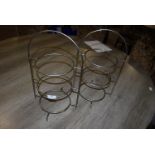 Two Cake Plate Stands