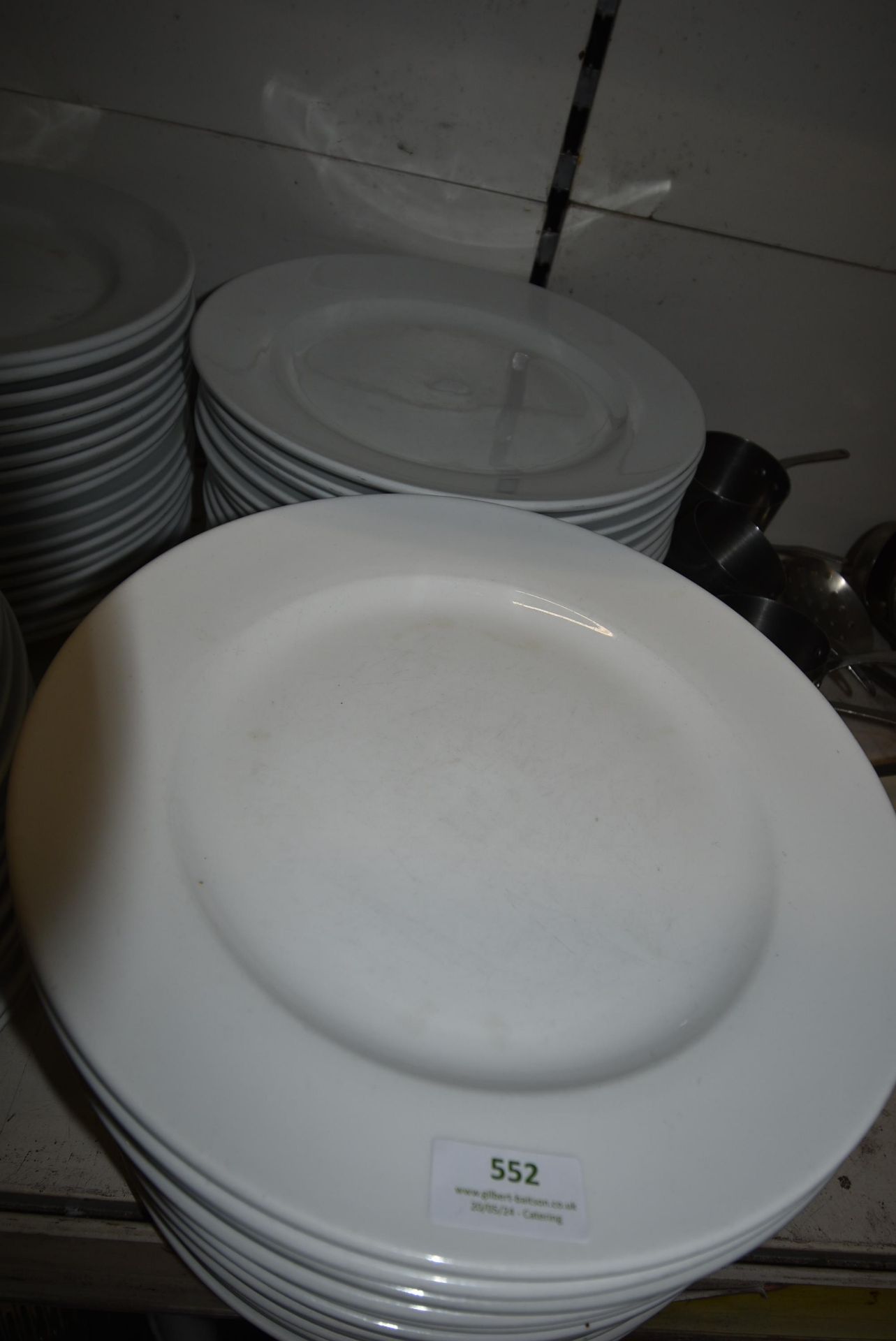 ~30 Plain White Plates