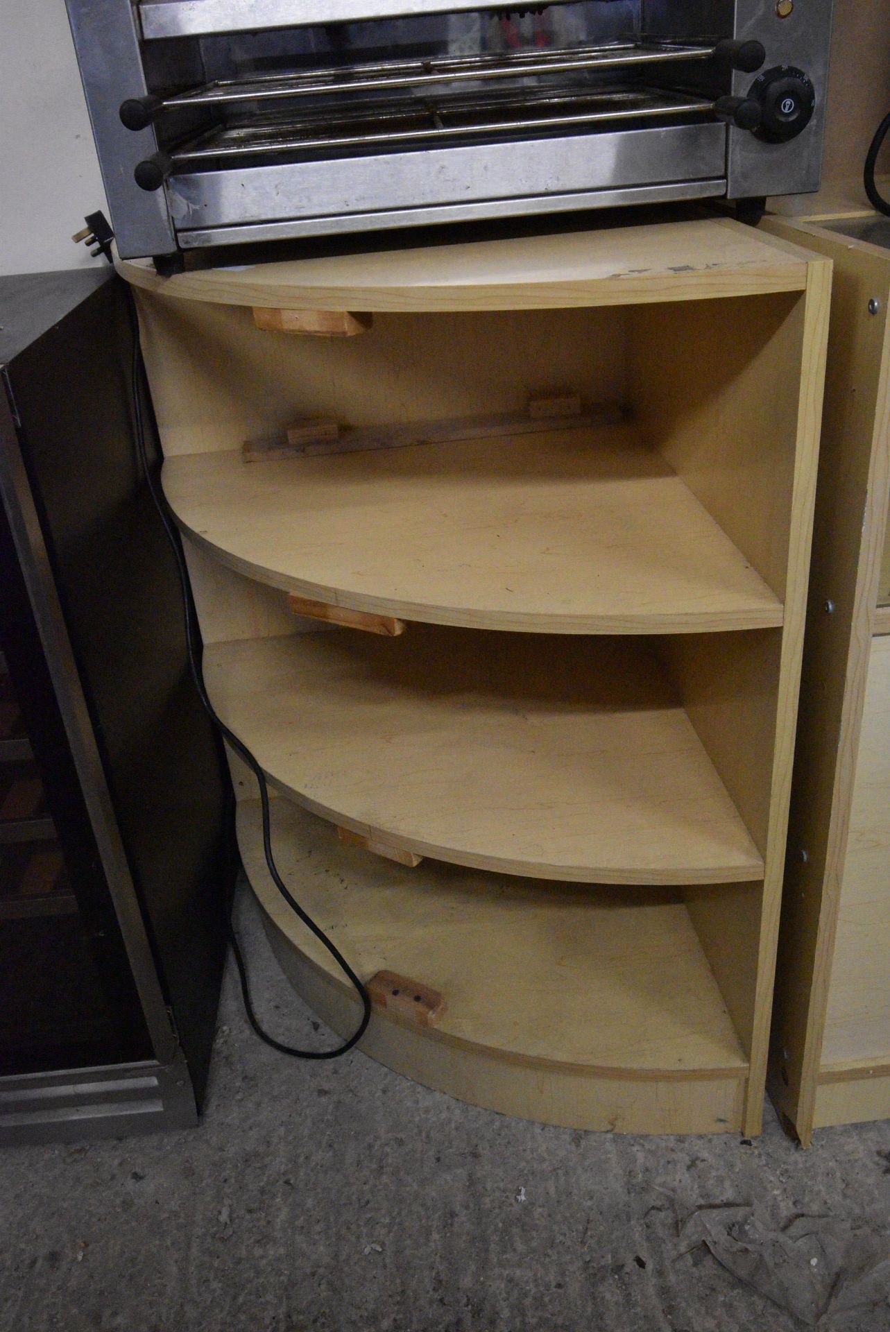 Three Shelving/Display Units and a Table (contents - Image 2 of 5