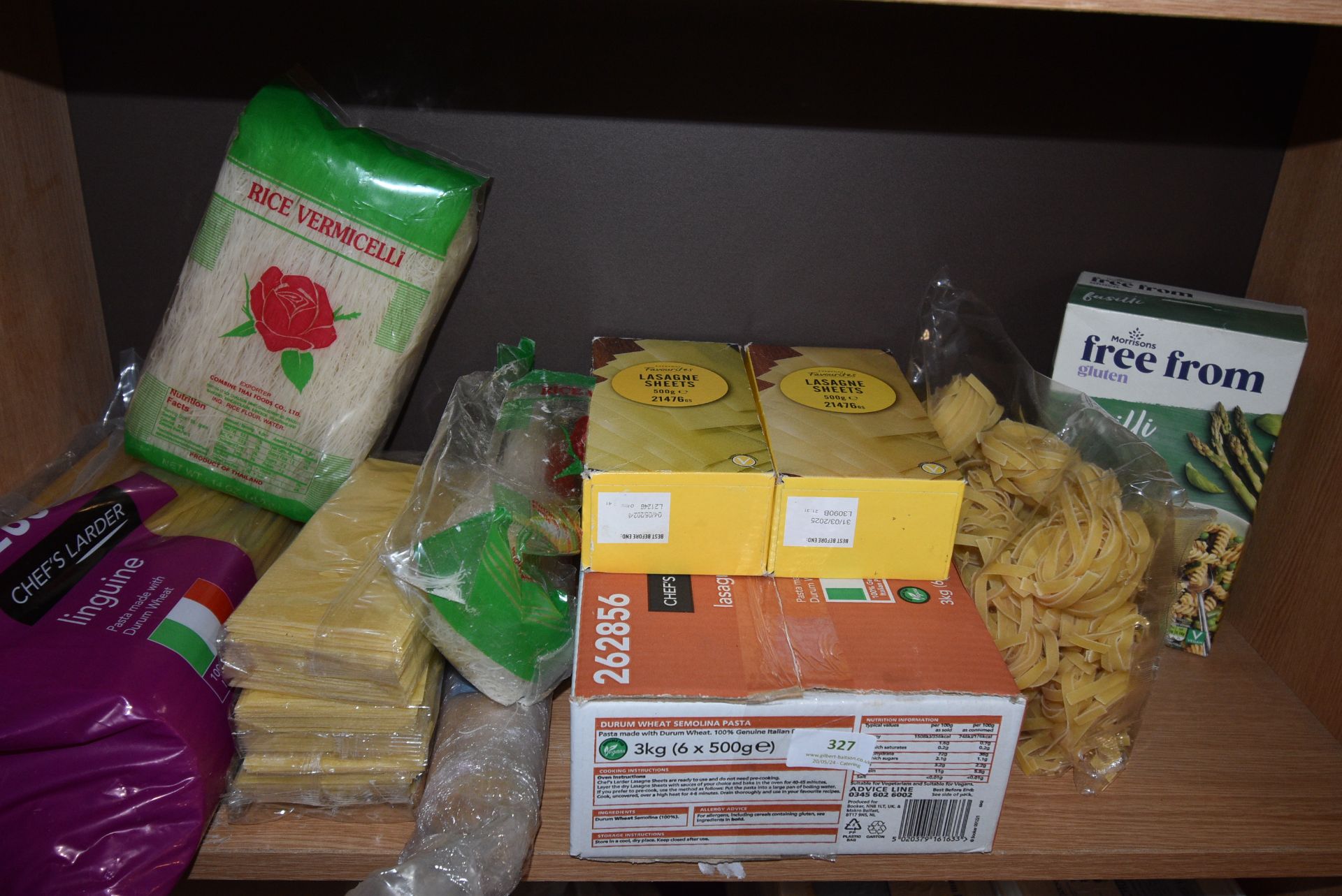 Contents of Shelf to Include Assorted Pastas - Image 2 of 2