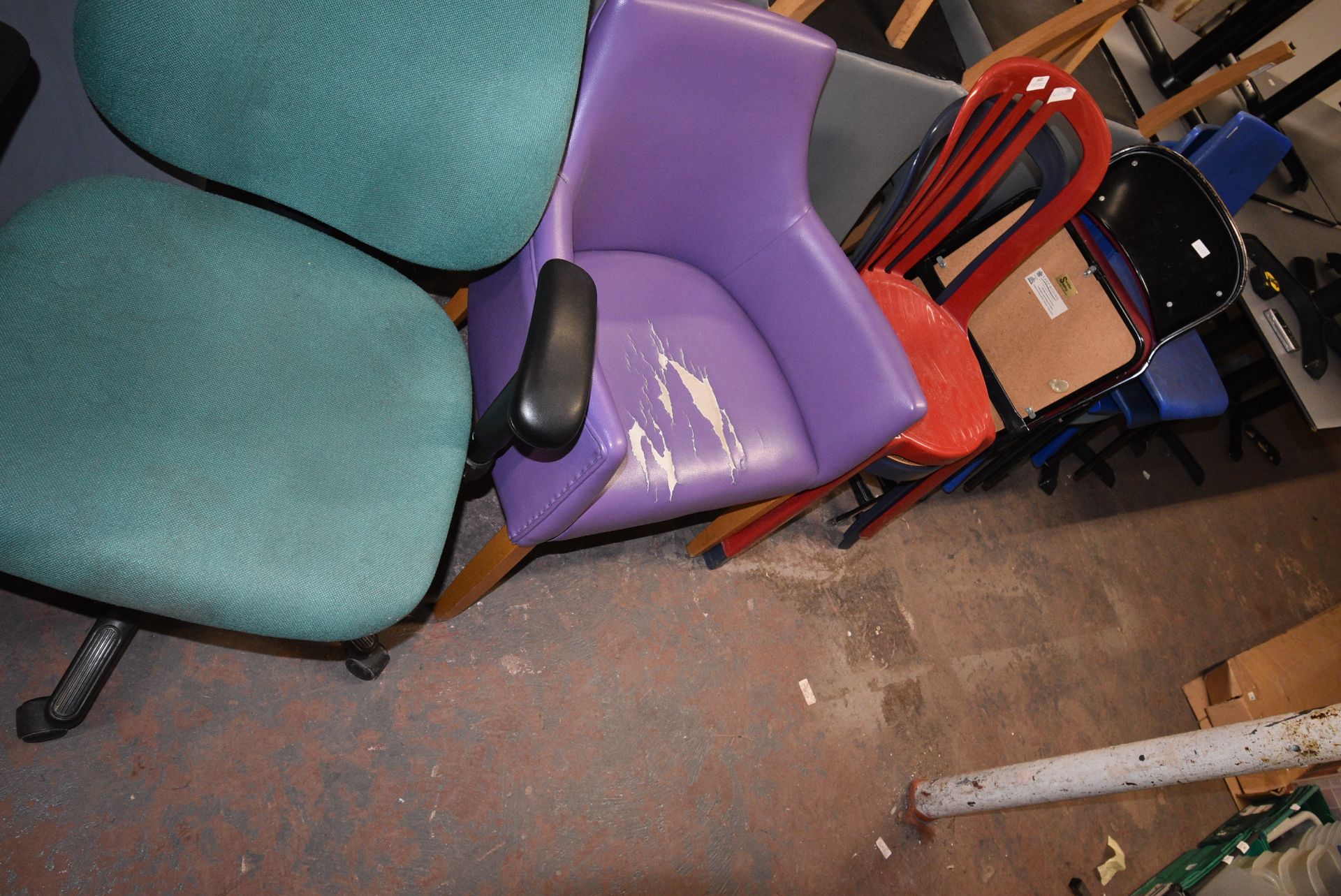 Quantity of Assorted Chairs