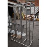 Stainless Steel Storage/Shelving Frame 110x50cm x