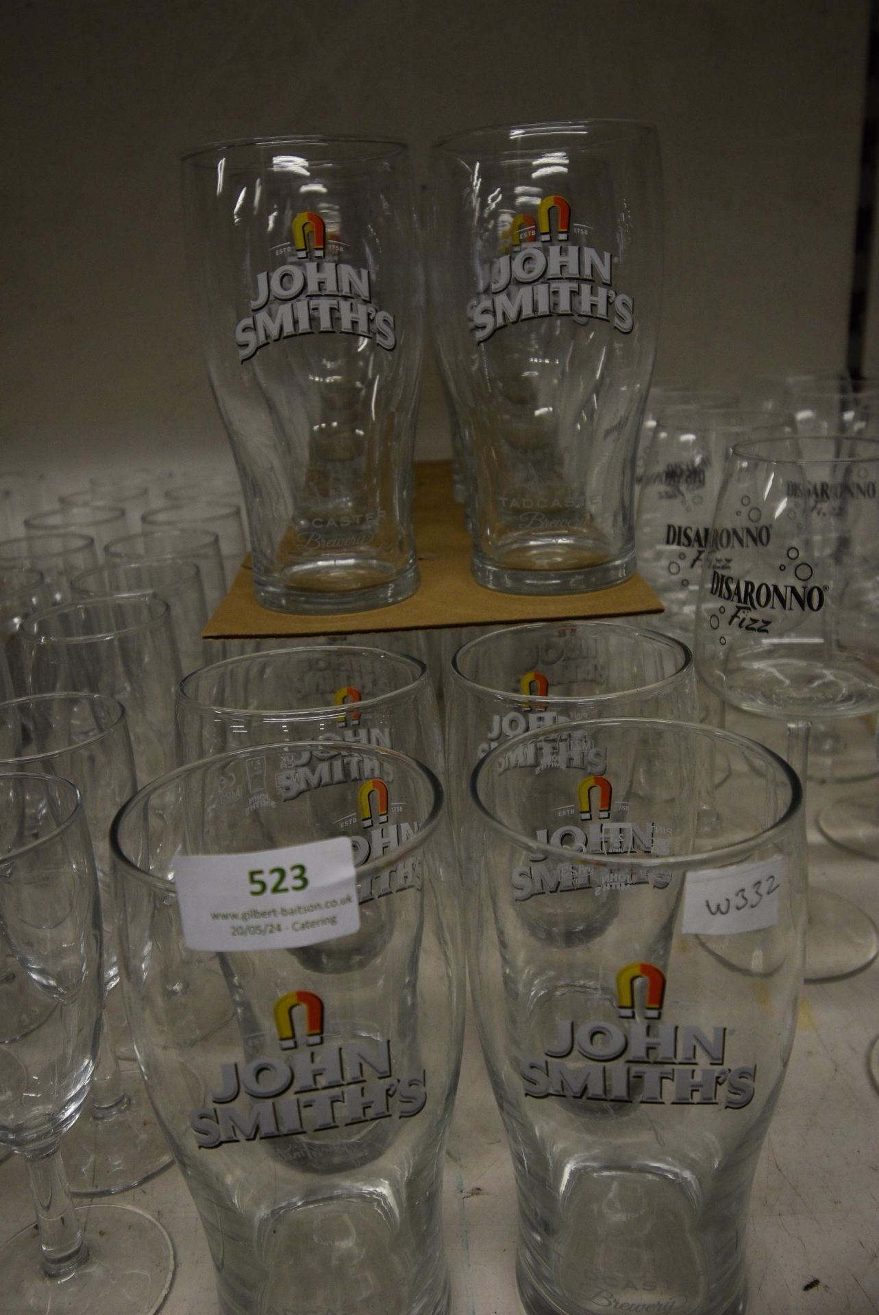 20 John Smith’s Pint Glasses