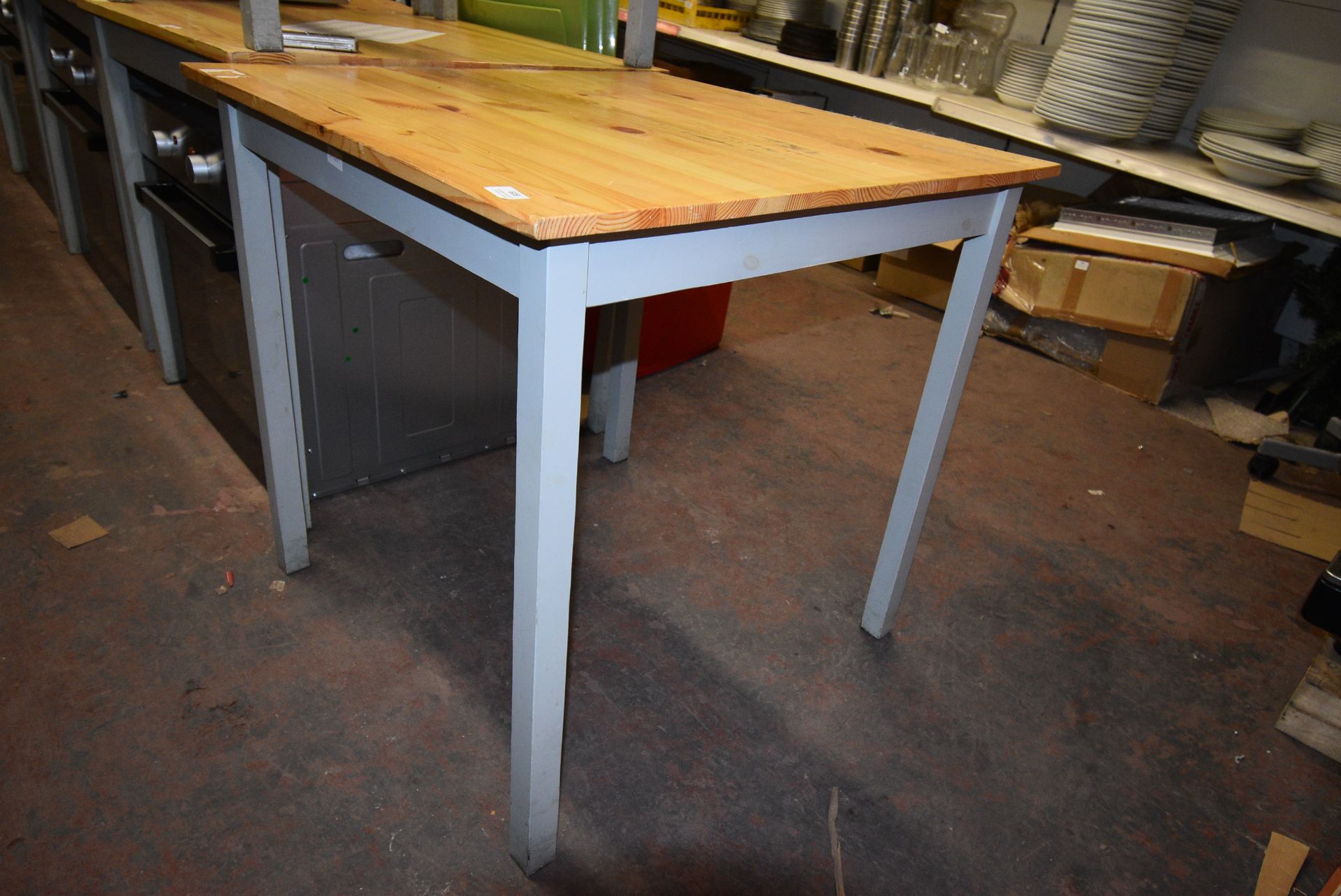 Lightweight 75cm Square Table - Image 2 of 2