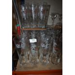 ~35 Asahi Pint Glasses