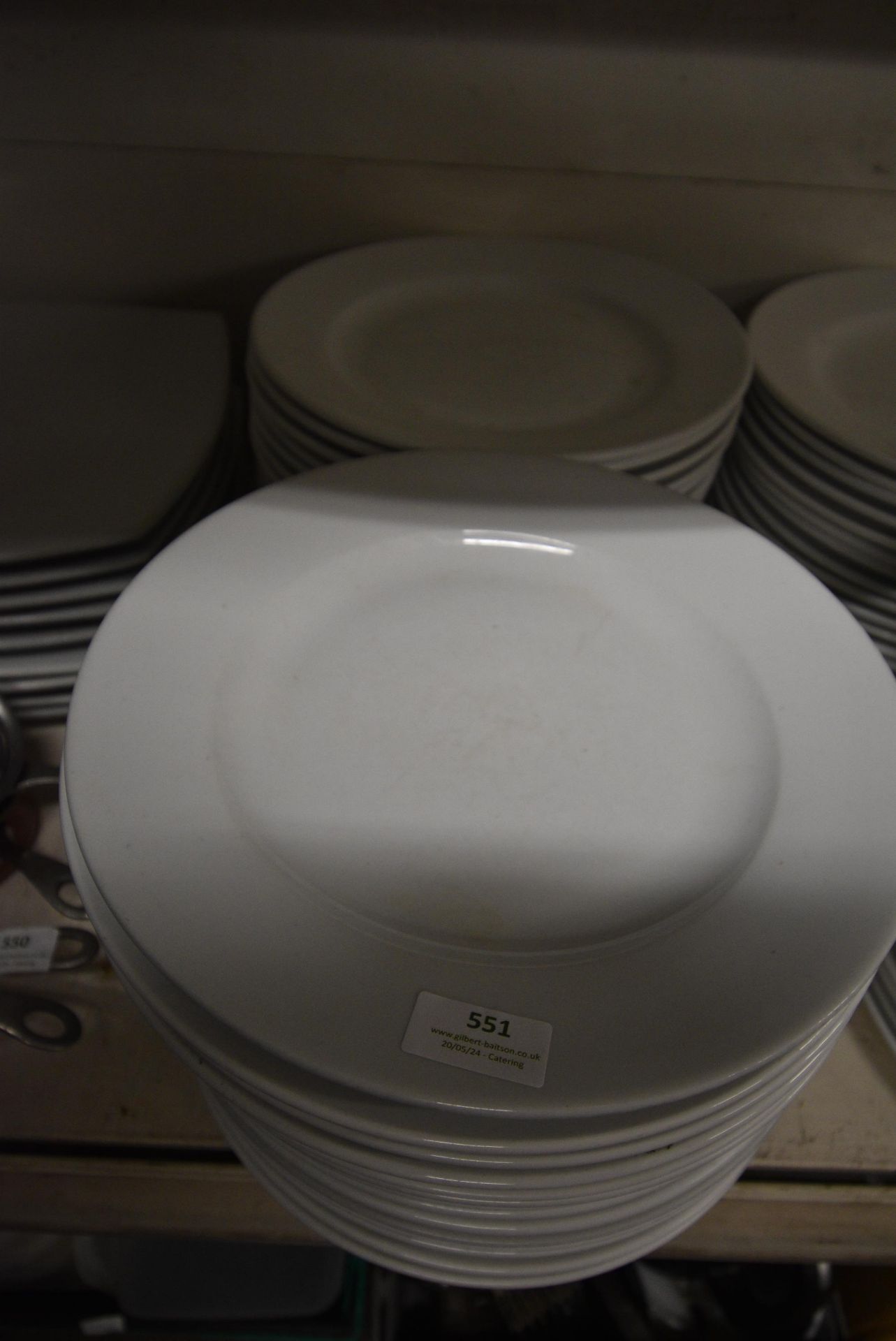 ~30 Plain White Plates