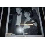 Steve McQueen & Neile Adams Framed Photo