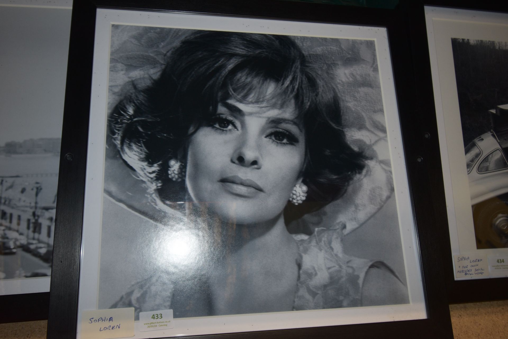 Sophia Loren Framed Photo