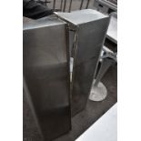 Two Vogue Stainless Steel Shelves ~4ft high