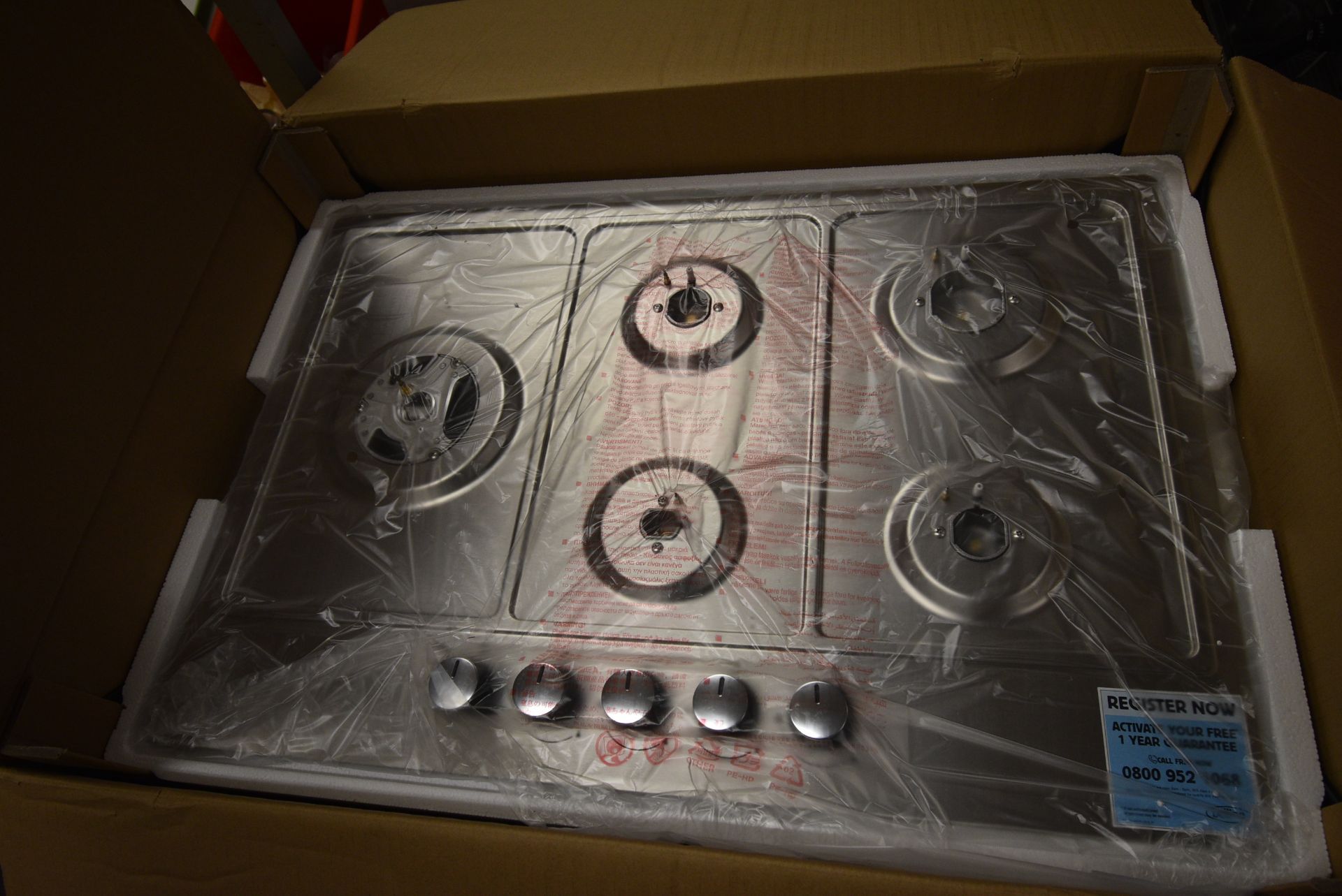 Integrated Six Burner Gas Hob - Image 2 of 4