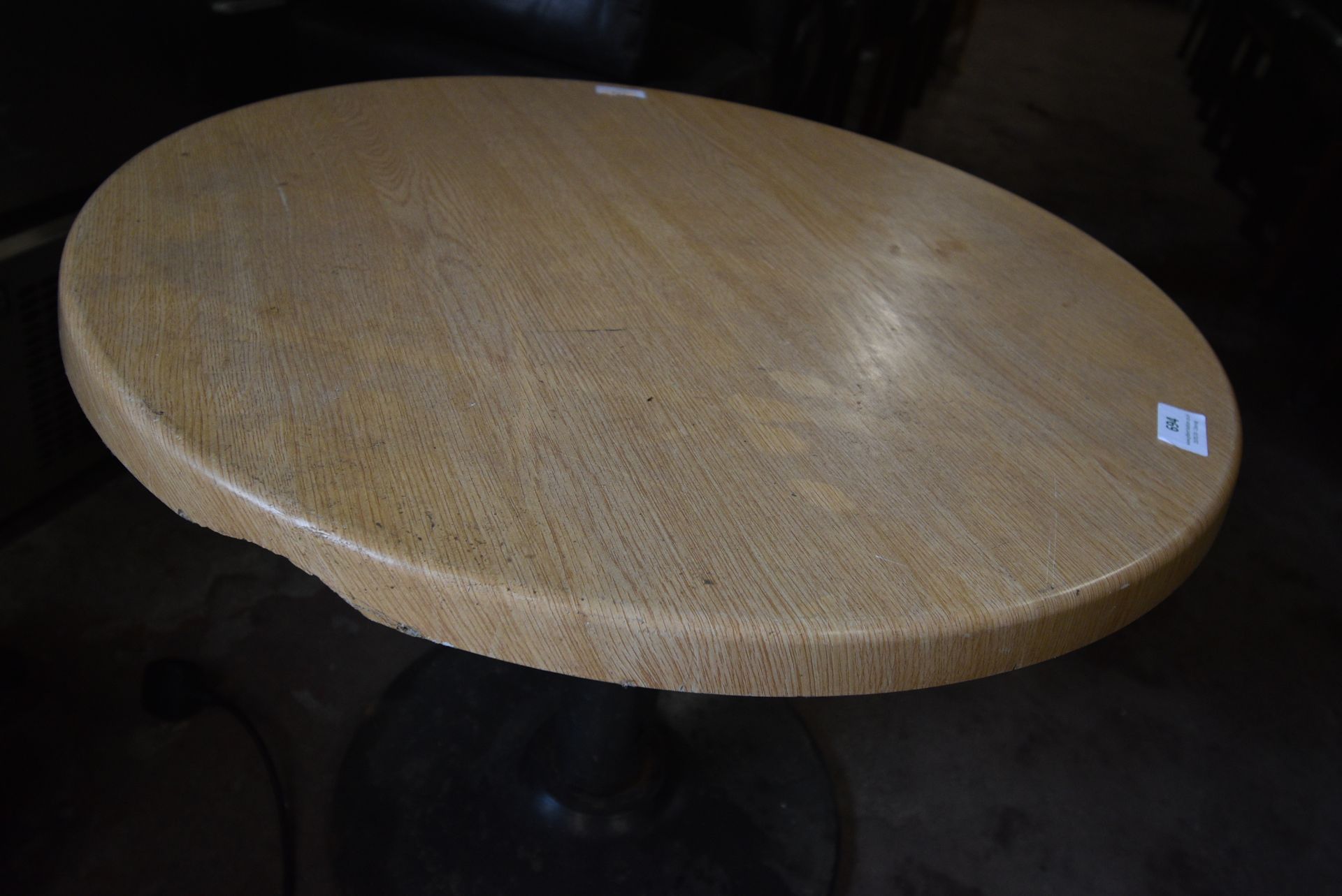 *60cm Circular Single Pedestal Table 50cm high - Image 2 of 2