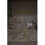 Assorted Branded Glasses