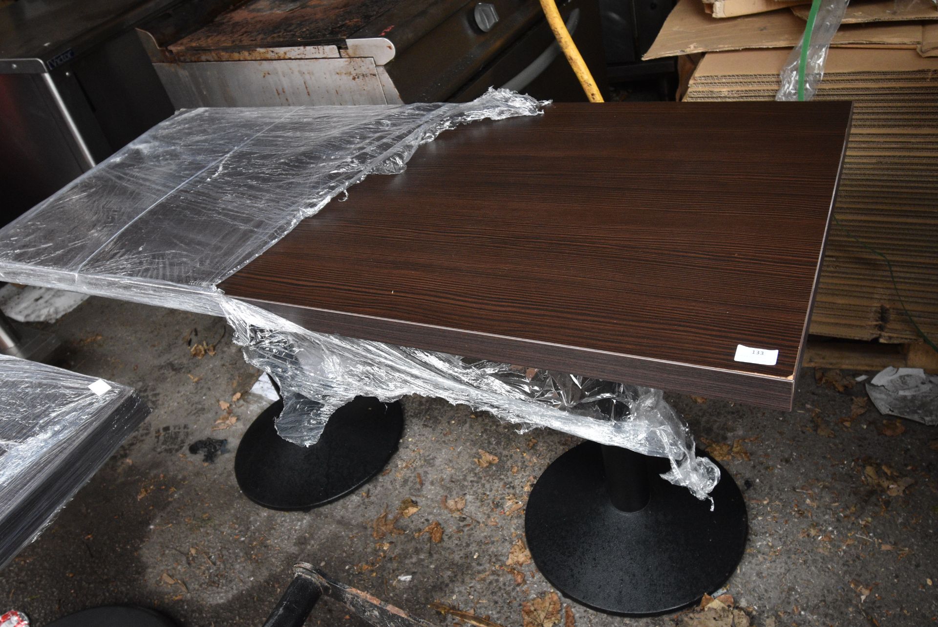 Rectangular Twin Pedestal Table 140x60cm