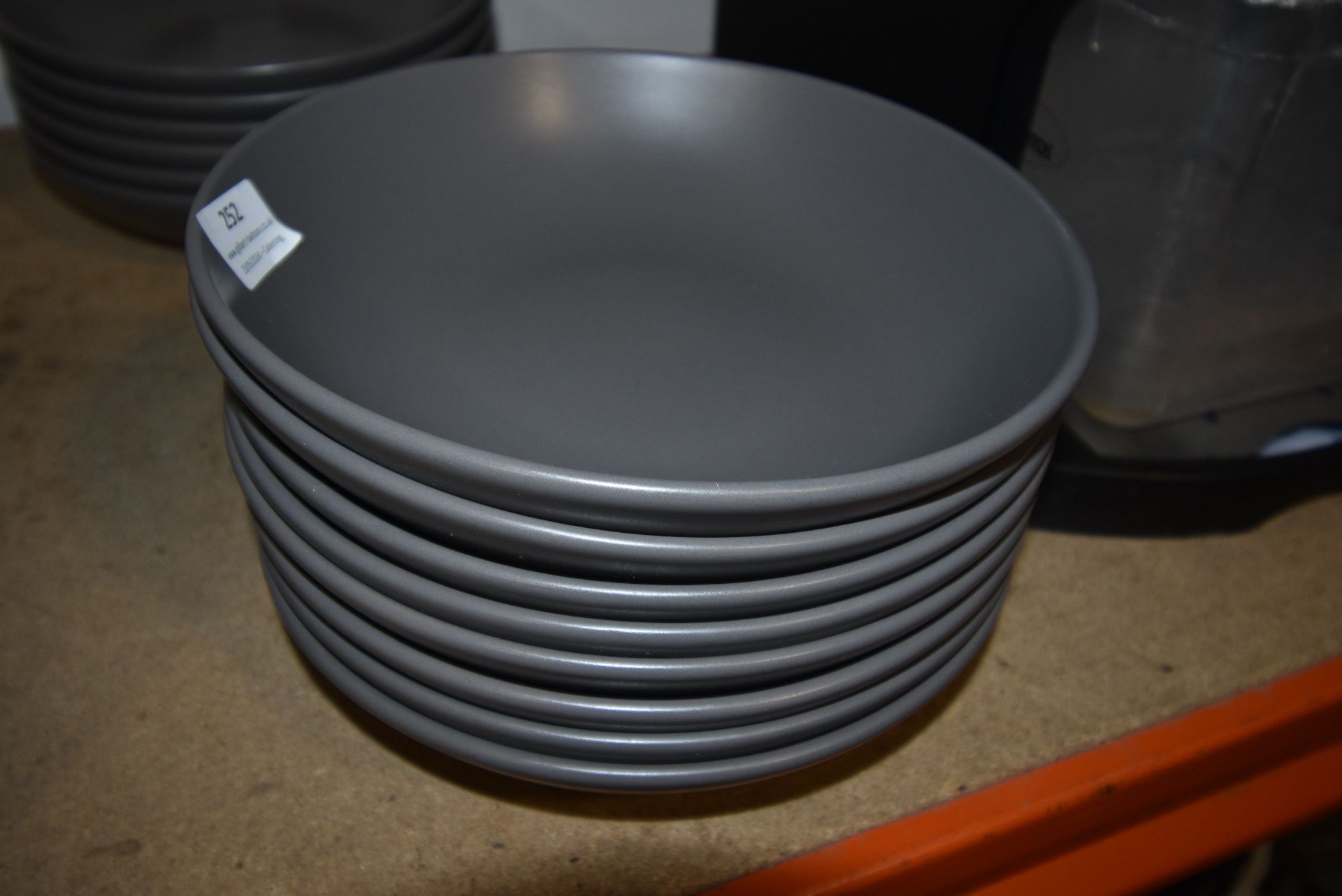 Eight Grey Bowls