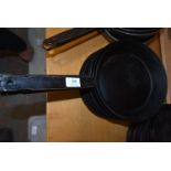 Eight Frying Pans