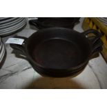 Three Cast Iron Serving Dishes