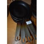 Five Small Vogue Frying Pans