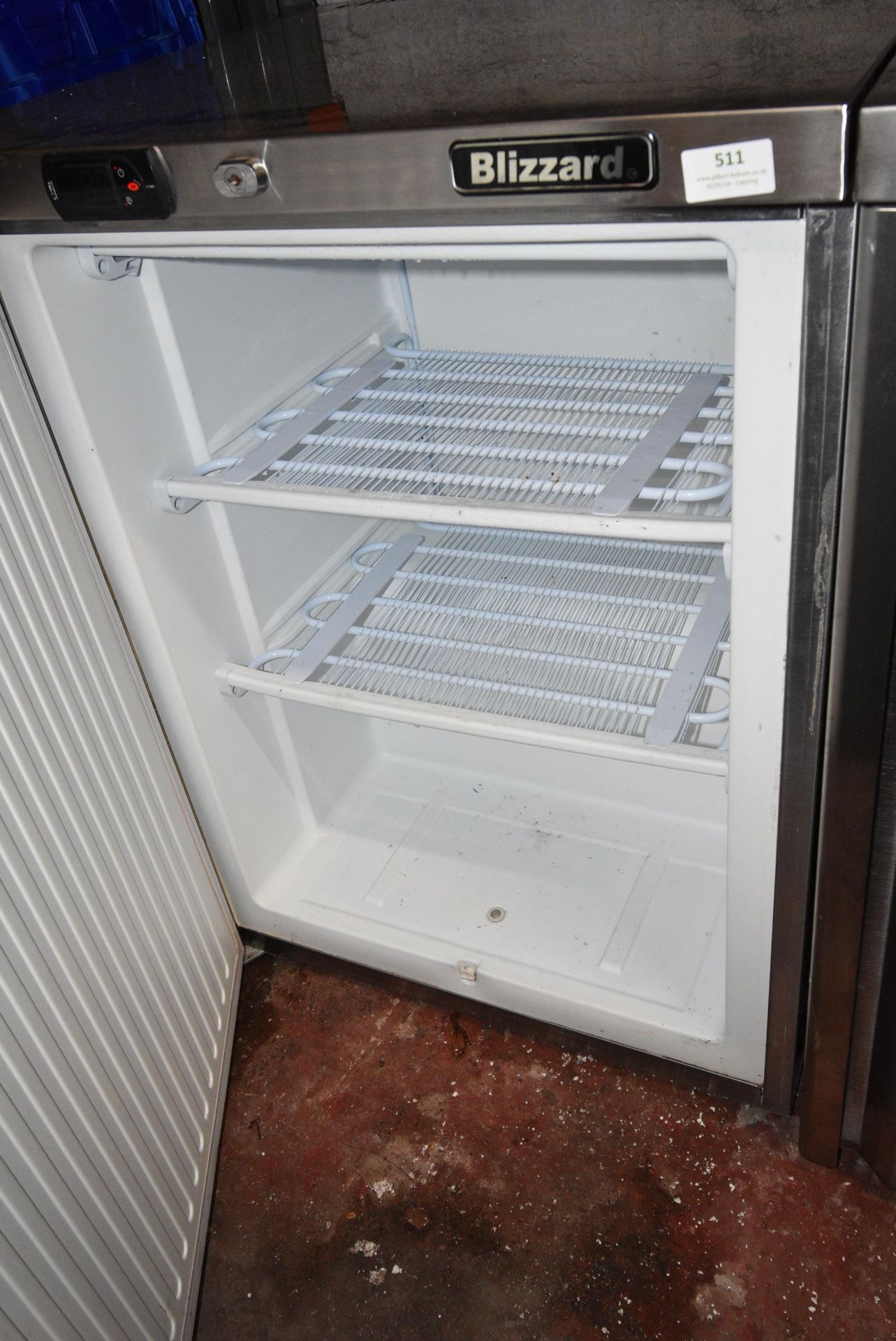 *Blizzard Stainless Stee Undercounter Freezer - Image 2 of 2