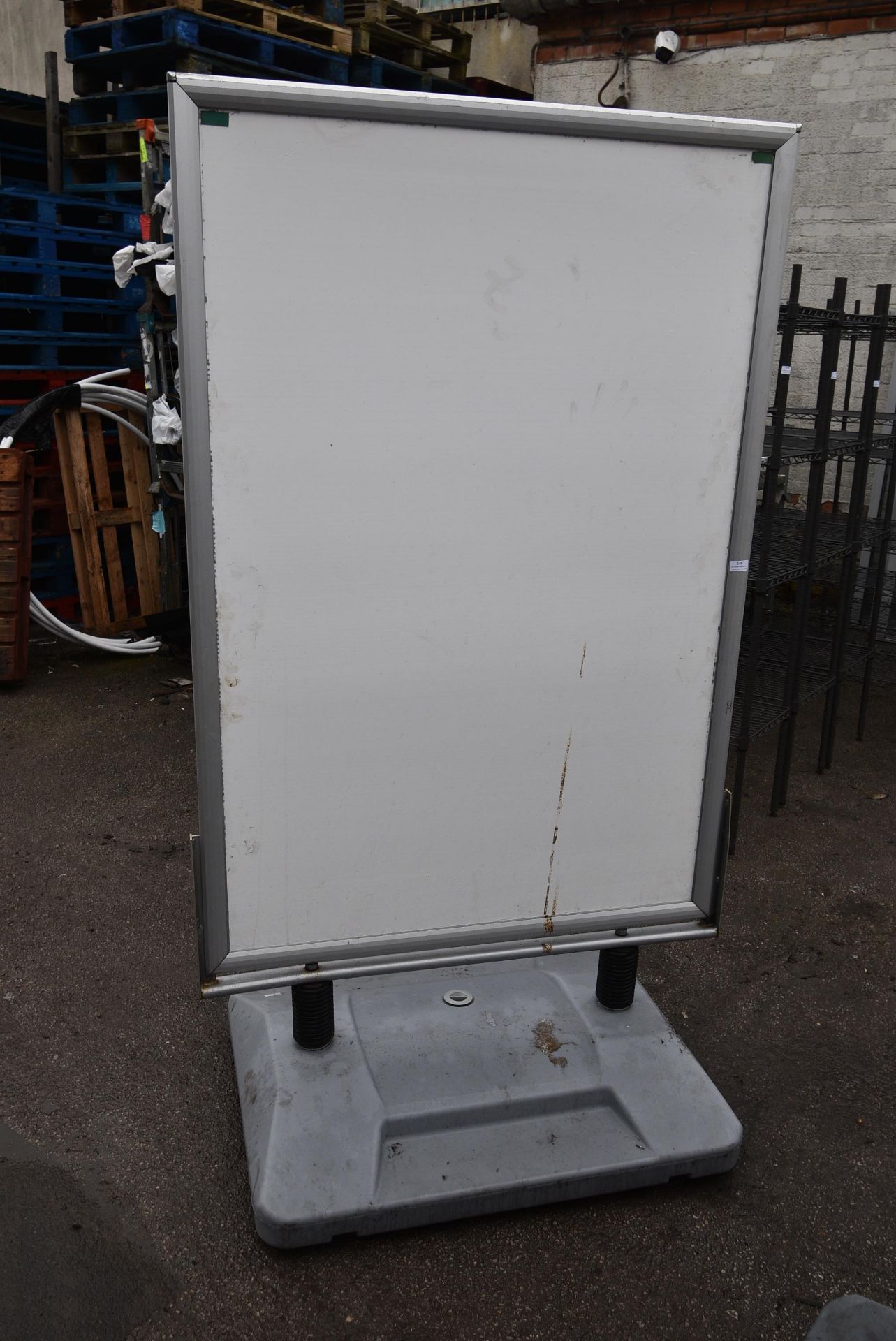 Upright Advertising Swing Board