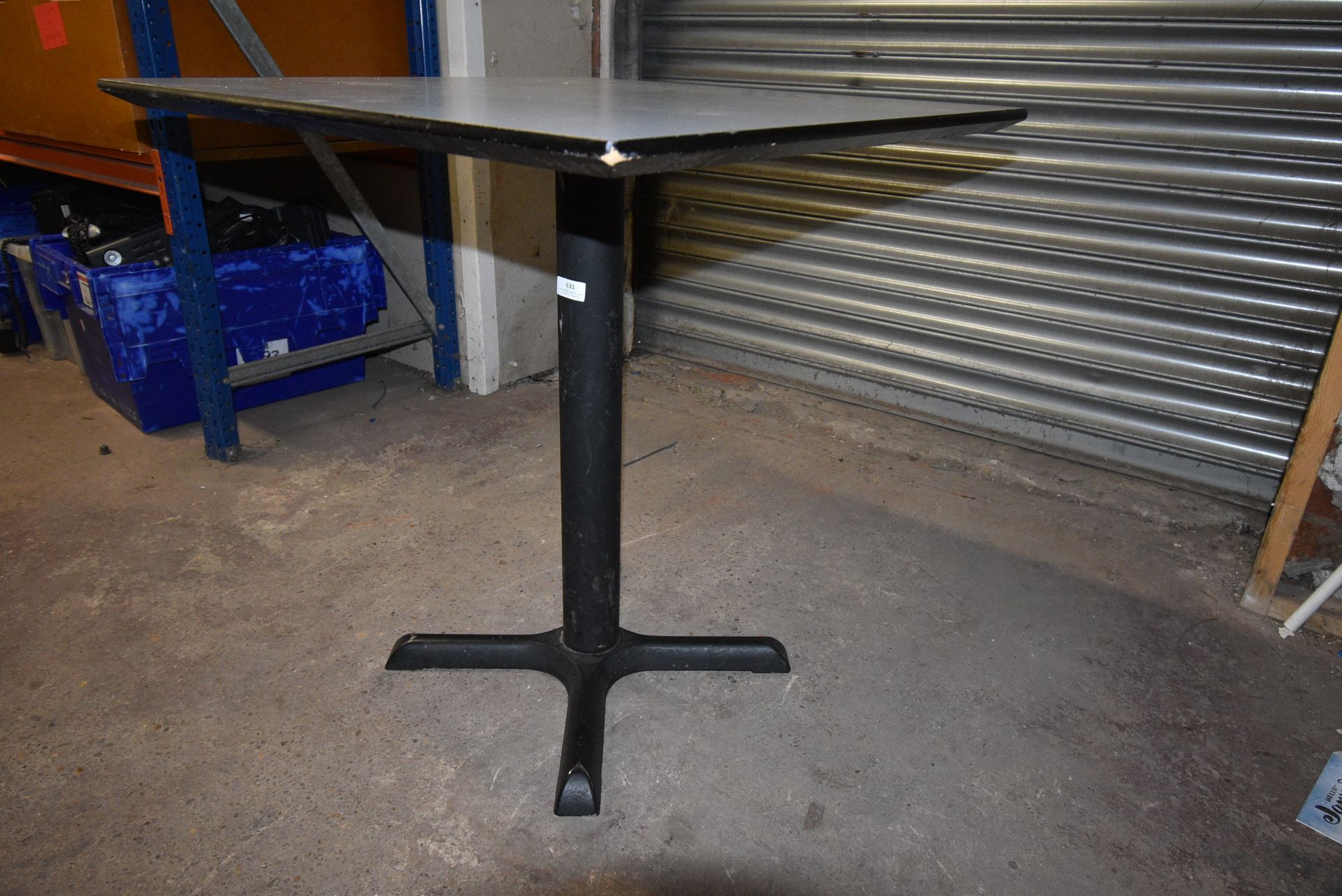 *70cm Square Single Pedestal Table - Image 2 of 2