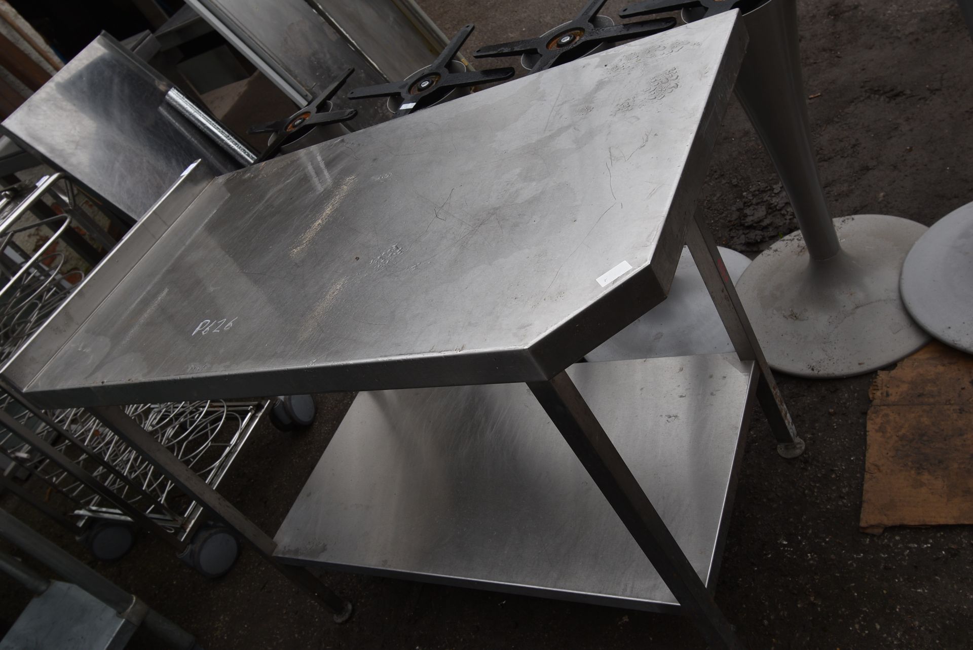 Stainless Steel Preparation Table with Undershelf - Image 2 of 2
