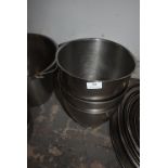 Three Kenwood Stainless Steel Mixing Bowls