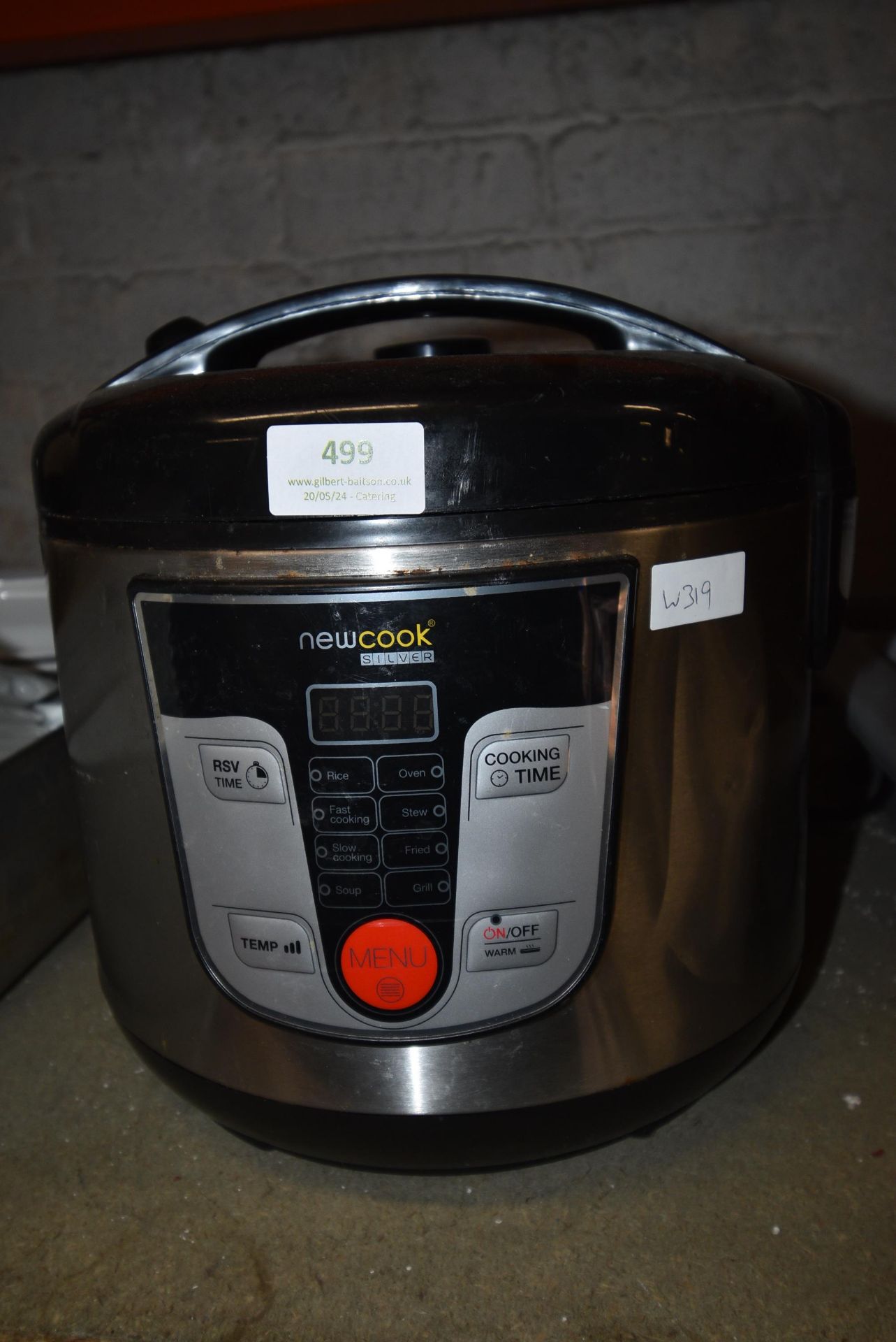 New Cook Silver Multicooker