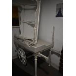 White Light Up Display Cart (AF)