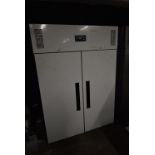 Polar CC663-02 Upright Double Door Refrigerator