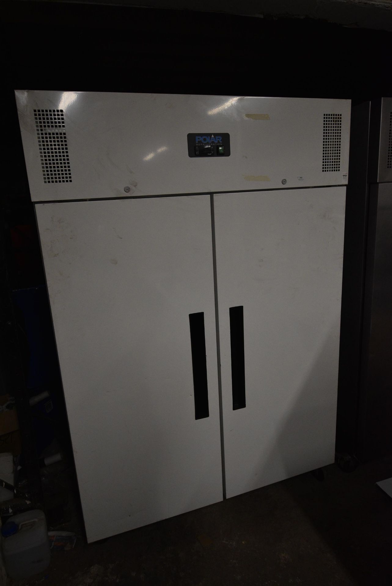 Polar CC663-02 Upright Double Door Refrigerator
