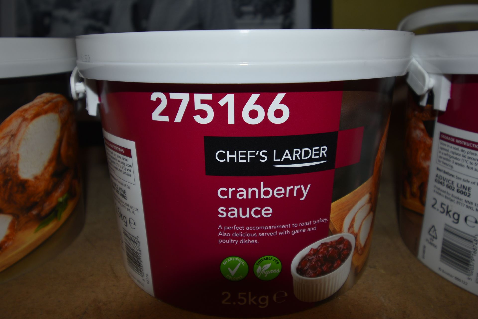 2.5kg of Cranberry Sauce