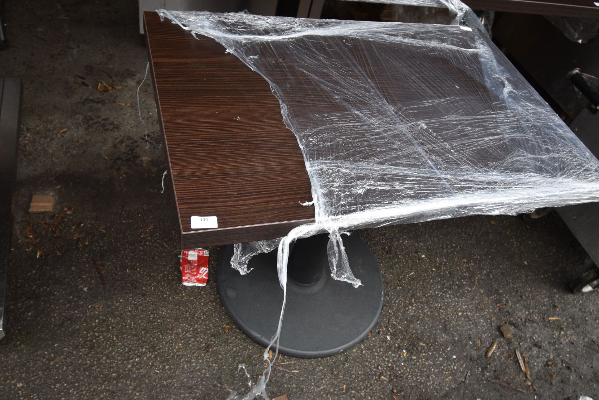 Rectangular Single Pedestal Table 90x60cm