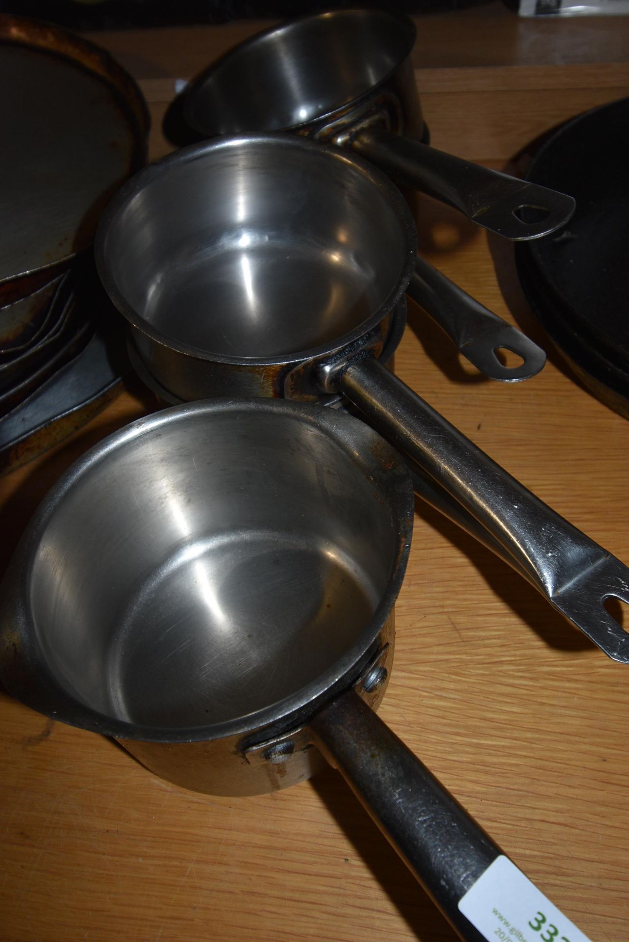 Four Saucepans