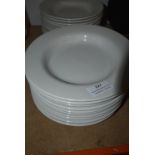 Twelve White Platters