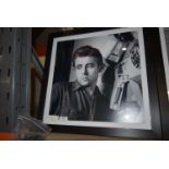 James Dean Framed Photo