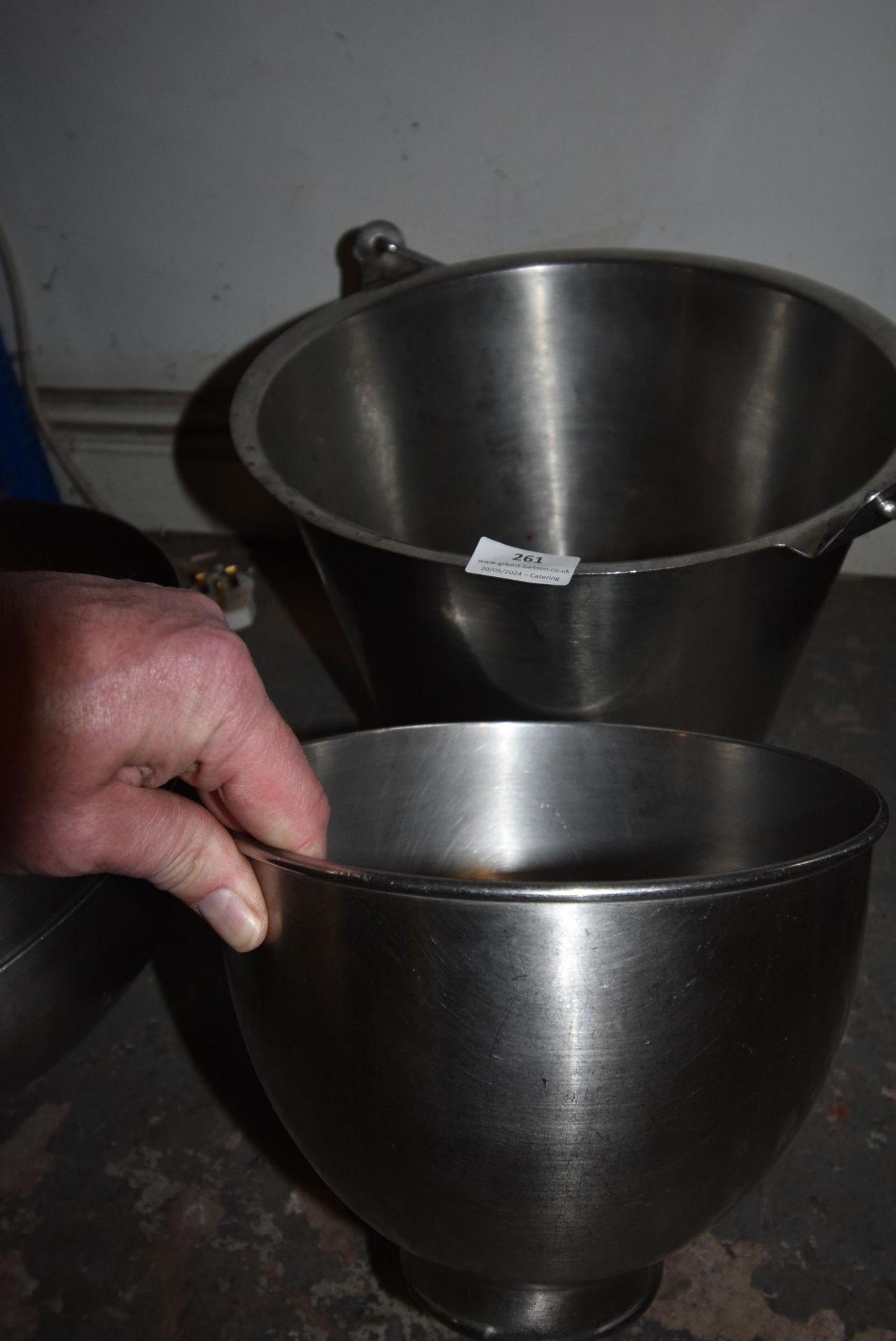 Kitchenaid Stainless Steel Bowl and an Ice Bucket - Image 2 of 2