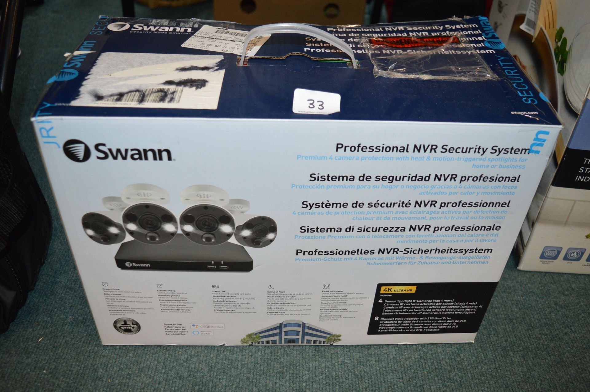 *Swan NVR Security System