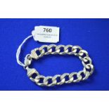 Sterling Silver Chain Bracelet 64.5g