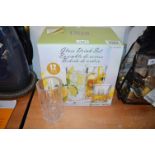 *11pc Glass Drinks Set