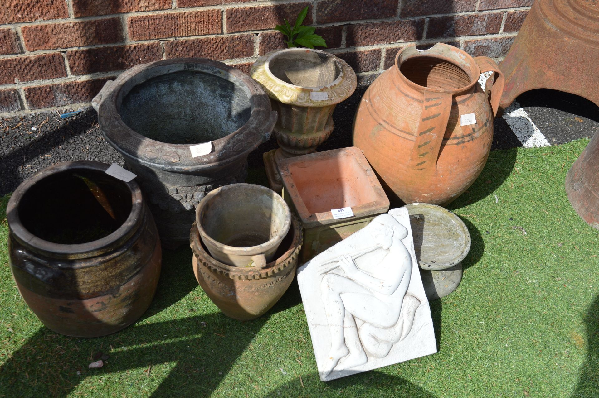 Assorted Terracotta Planters and Pots etc.