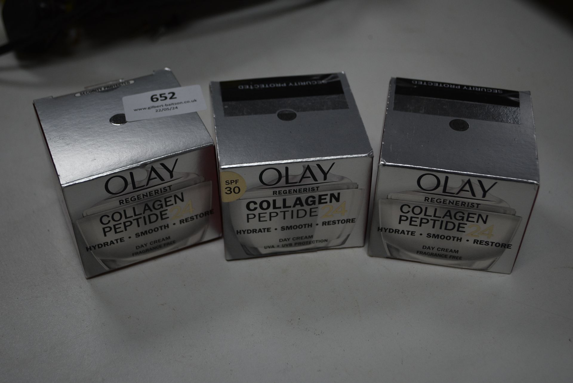 Three Olay Collagen Peptide 24 Day Cream 50ml