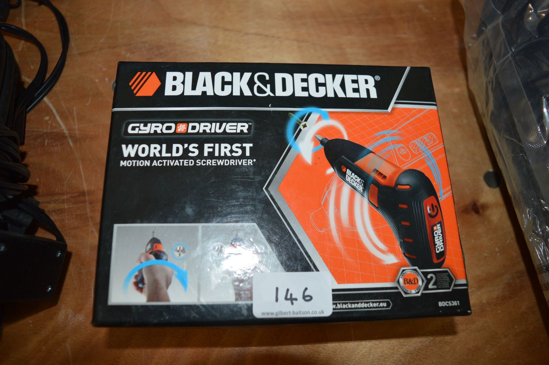 Black & Deaker Gyro Driver Motion Activated Screwdriver