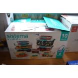 *Sistema Clip It Food Storage Boxes