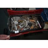 Toolbox Containing Sockets, Spanners, etc.